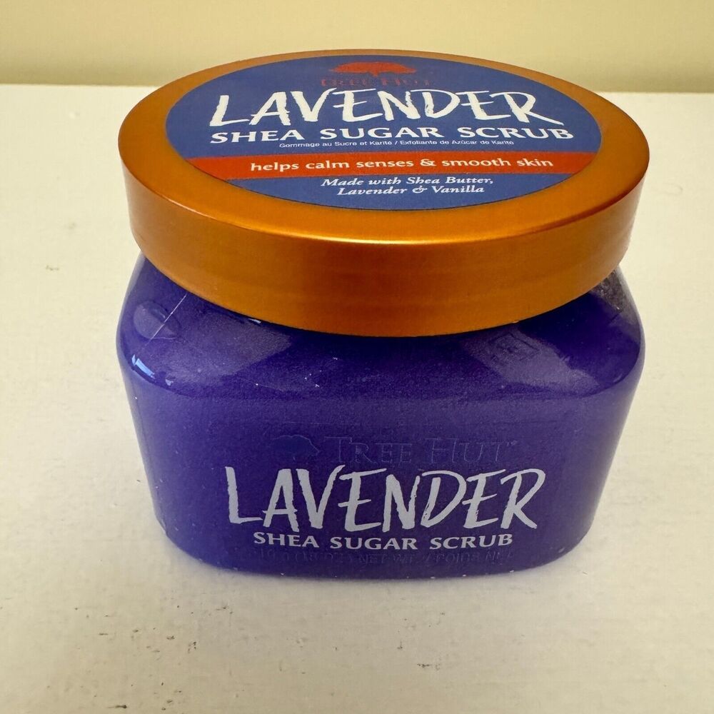 Tree Hut Body Scrub Lavender Shea Butter Lavender & Vanilla 18 Oz